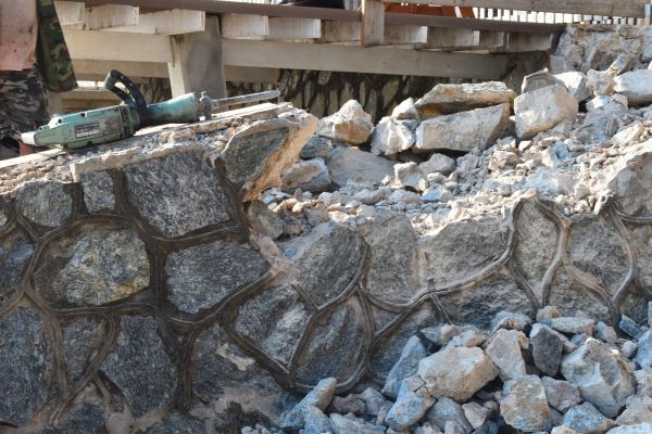 Retaining Wall Demolition in Chillicothe